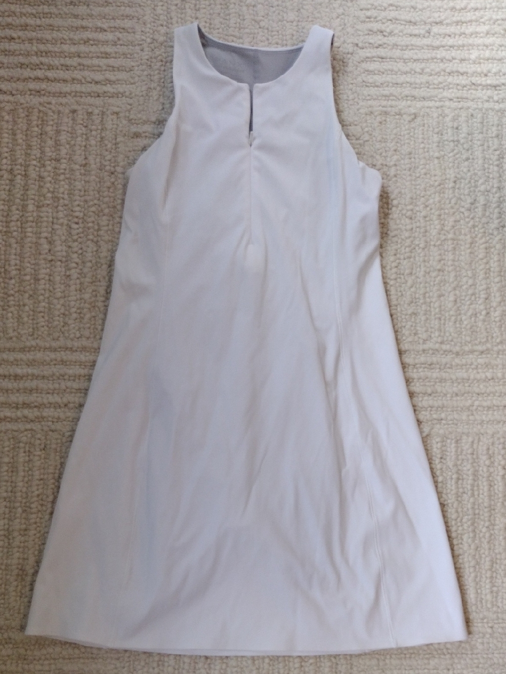 Spanx White Sleeveless Tennis Dress